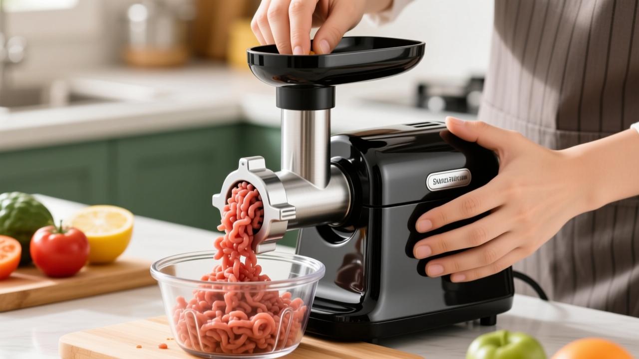 绞肉机怎么使用才安全又高效？新手必看的详细操作指南  第3张