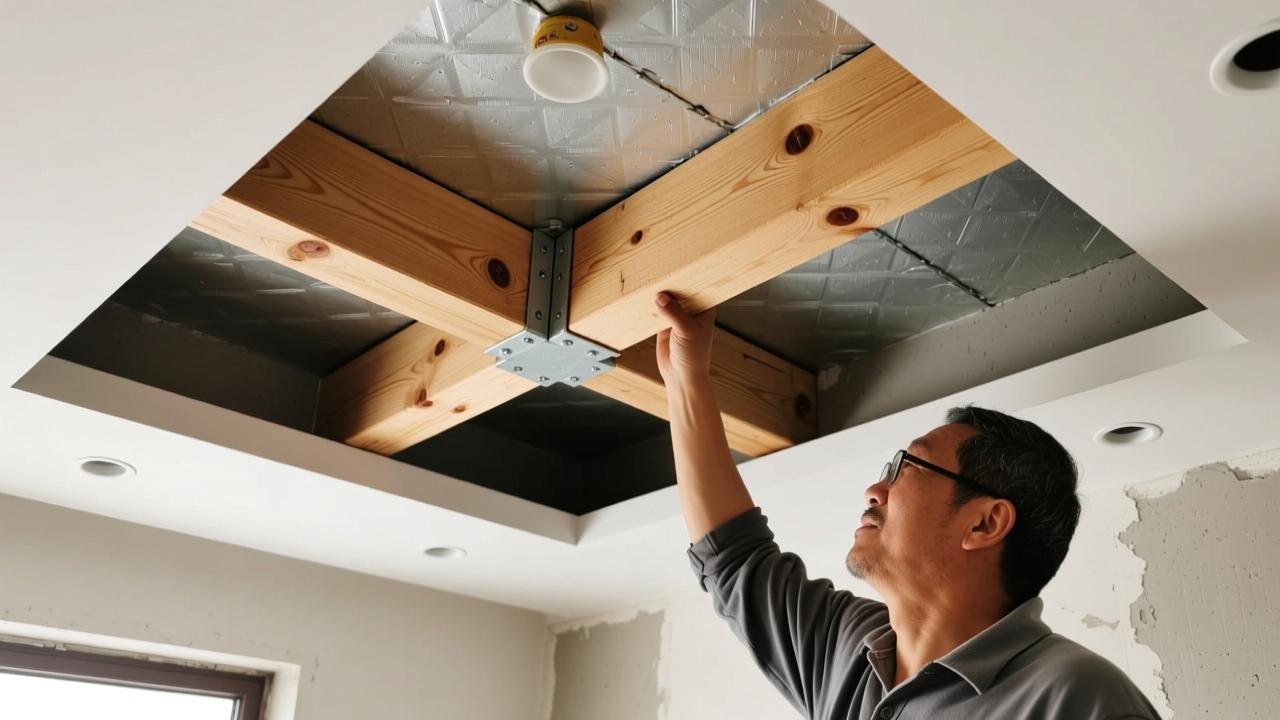 吊顶反支撑是什么？10年装修老师傅揭秘安全背后的隐形脊梁  第2张