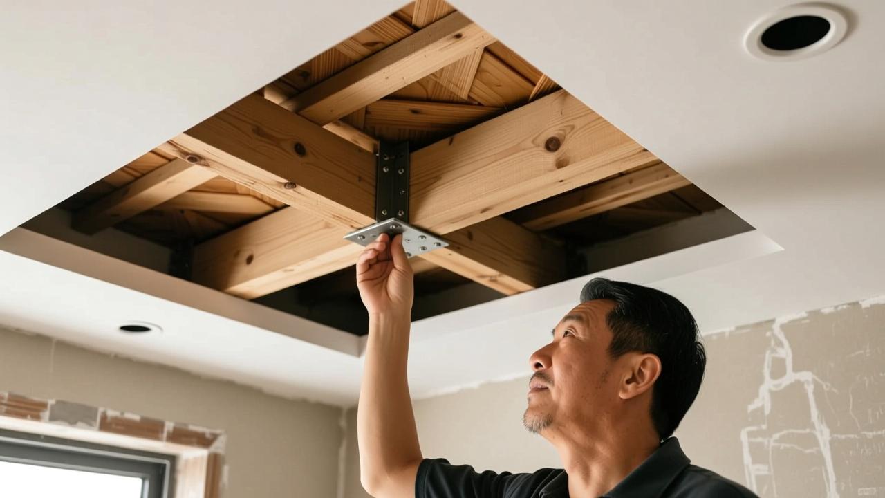 吊顶反支撑是什么？10年装修老师傅揭秘安全背后的隐形脊梁  第4张