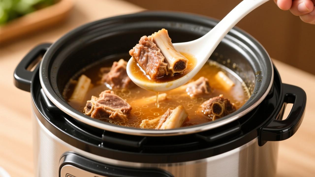 电压力锅炖排骨的正确方法：20次实测总结软烂不柴、汤浓挂勺的黄金参数