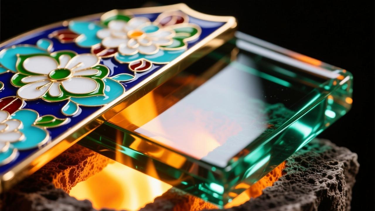 珐琅是什么材质？揭秘金属与玻璃高温共生的复合材料本质  第3张