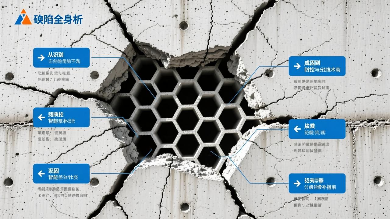 混凝土蜂窝缺陷全解析：从识别、成因到智能防控与分级修补技术指南  第3张