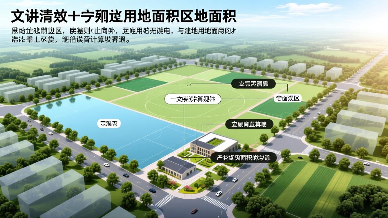 规划用地面积是什么意思？一文讲清定义、计算规则、常见误区及与建设用地面积的区别  第1张