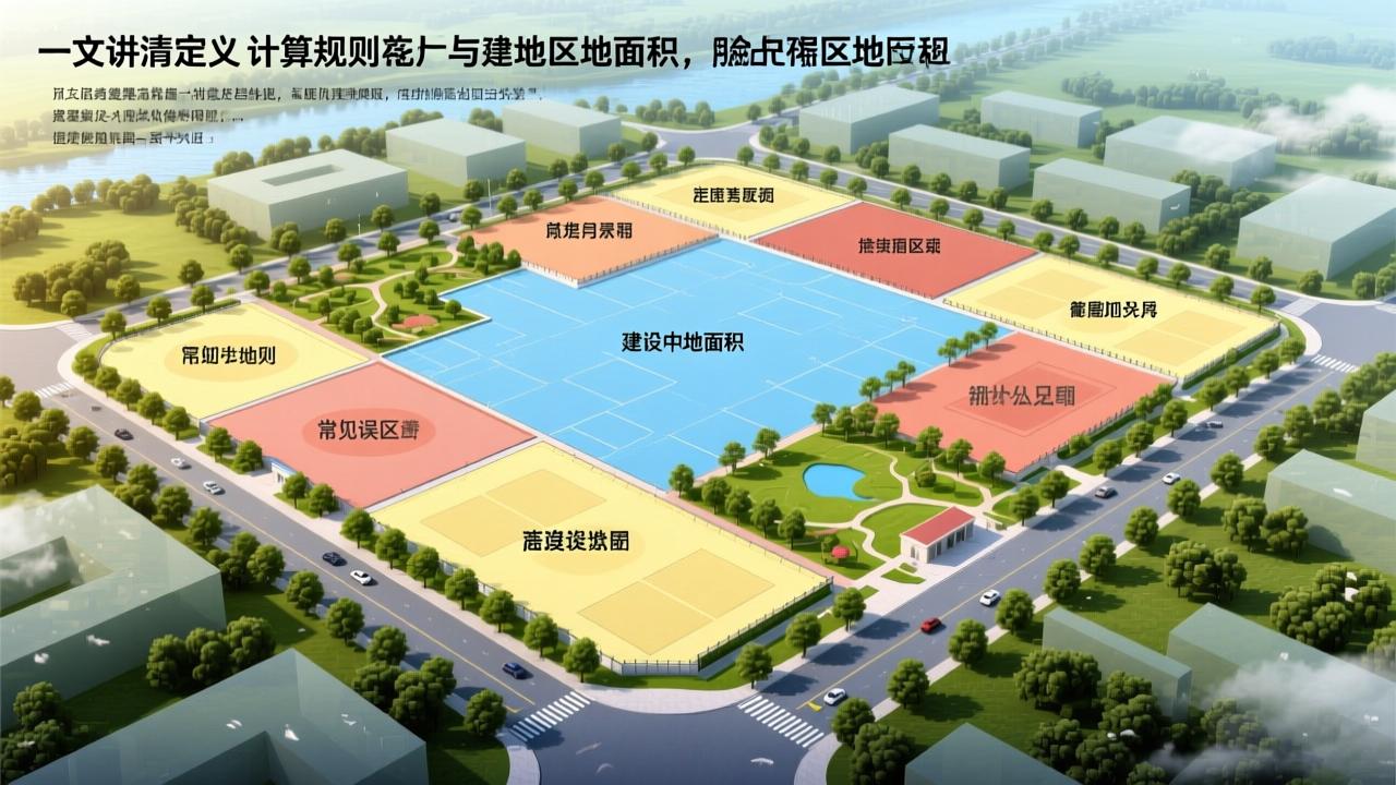 规划用地面积是什么意思？一文讲清定义、计算规则、常见误区及与建设用地面积的区别  第3张