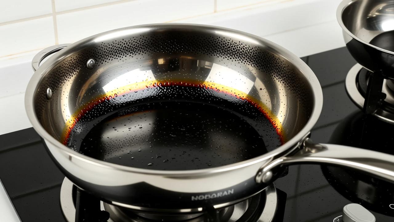 不锈钢锅怎么开锅？科学钝化法3步唤醒铬保护膜，告别粘锅发黑