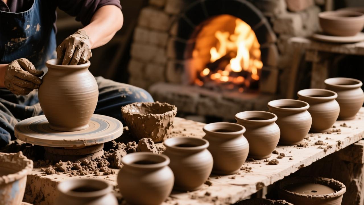 陶瓷的制作过程全解析：从踩泥陈腐到开窑验器，揭秘传统制陶十二道生命工序