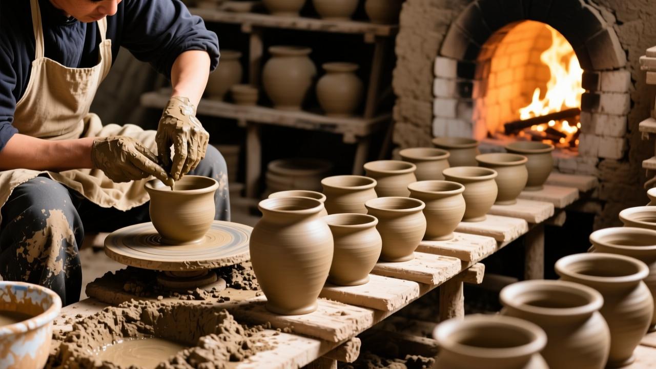 陶瓷的制作过程全解析：从踩泥陈腐到开窑验器，揭秘传统制陶十二道生命工序  第4张