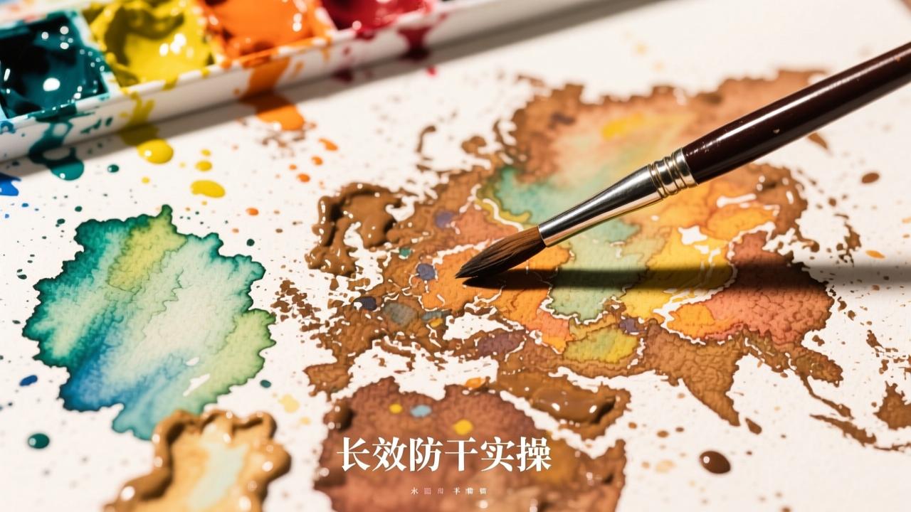 颜料干了怎么办？水彩/丙烯/油画干结急救指南与长效防干实操手册  第2张