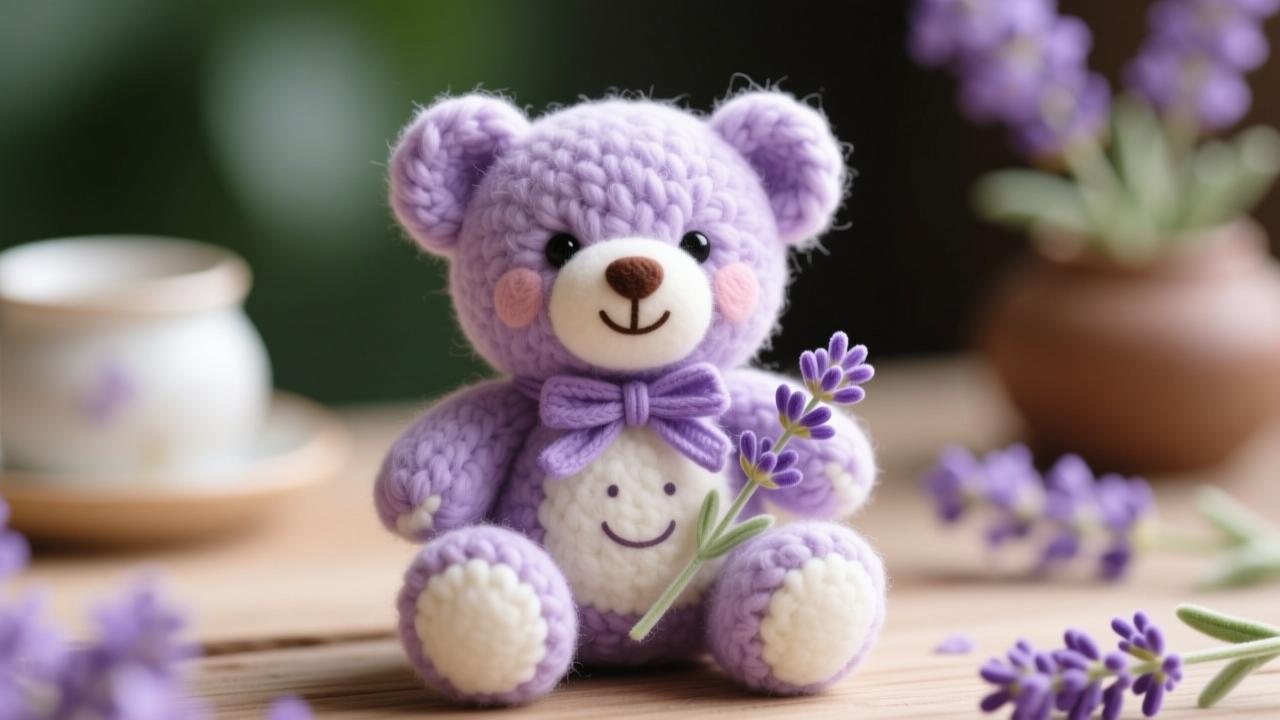 薰衣草小熊手工制作全指南:零基础也能做会安神、可陪伴、有温度的手作疗愈小熊 第2张 薰衣草小熊手工制作全指南:零基础也能做会安神、可陪伴、有温度的手作疗愈小熊 第2张