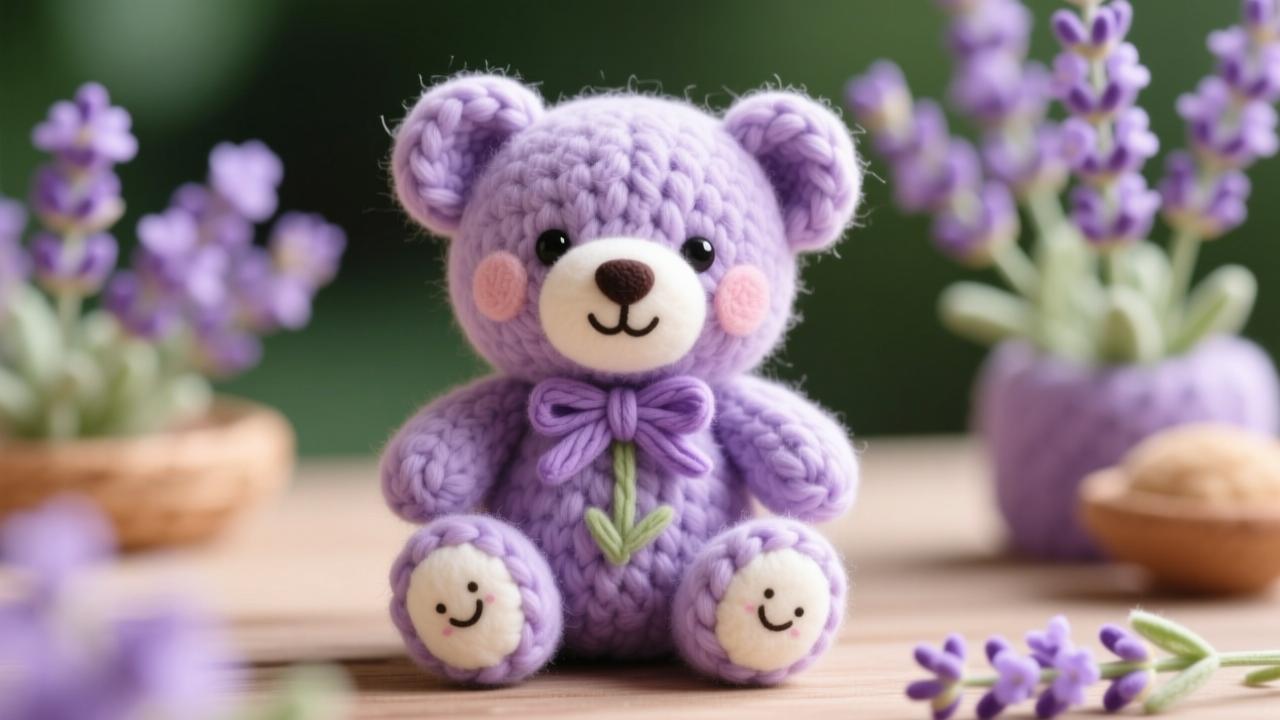 薰衣草小熊手工制作全指南:零基础也能做会安神、可陪伴、有温度的手作疗愈小熊 第3张 薰衣草小熊手工制作全指南:零基础也能做会安神、可陪伴、有温度的手作疗愈小熊 第3张