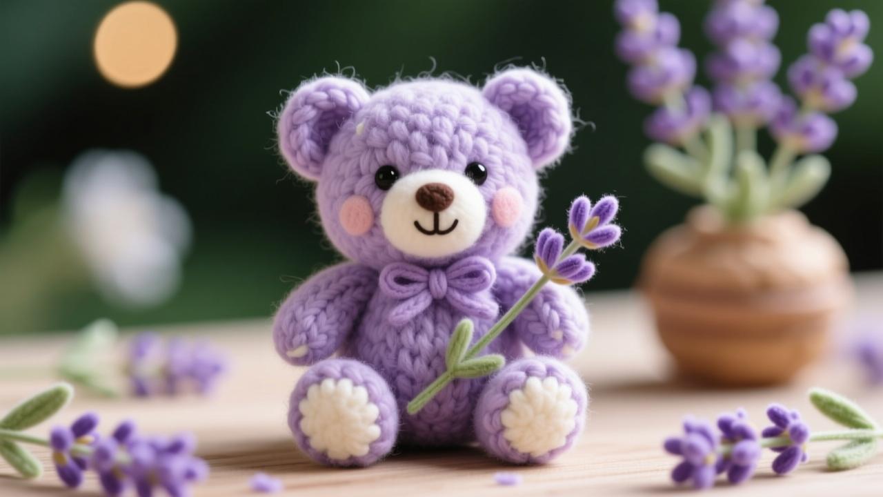 薰衣草小熊手工制作全指南:零基础也能做会安神、可陪伴、有温度的手作疗愈小熊 第4张 薰衣草小熊手工制作全指南:零基础也能做会安神、可陪伴、有温度的手作疗愈小熊 第4张