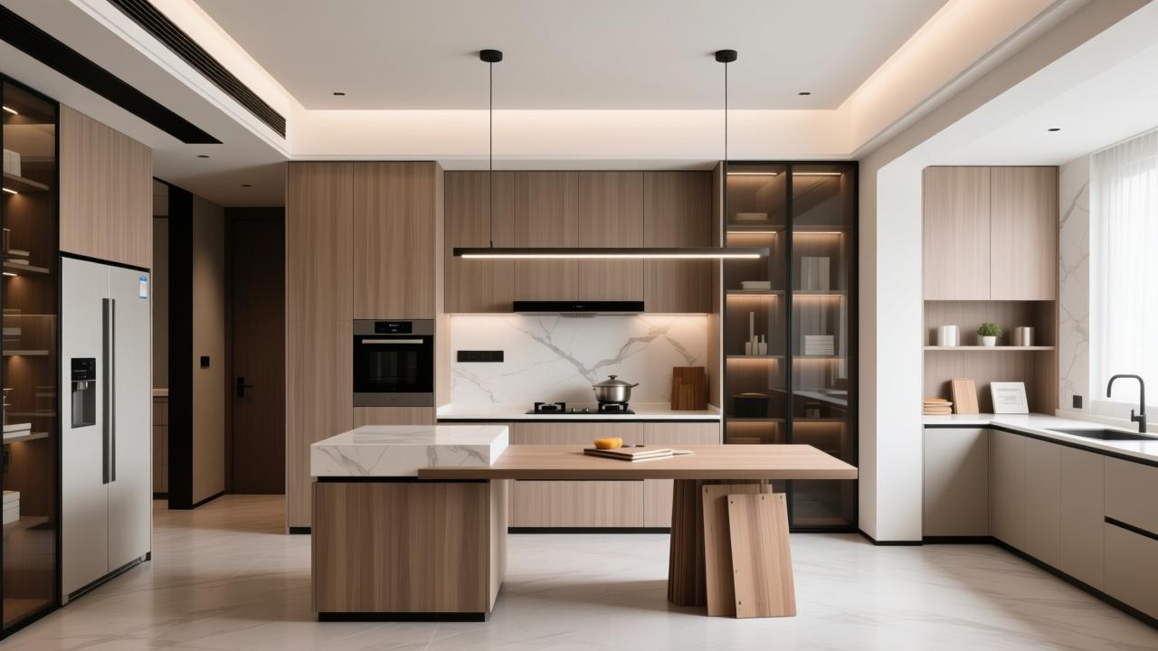 全屋定制智能家居一体化设计：从板材裁切开始的无感空间系统