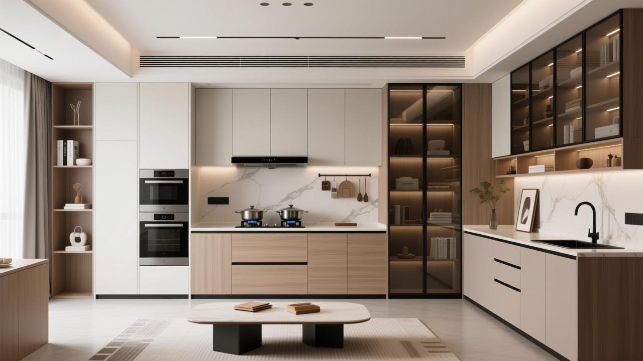 全屋定制智能家居一体化设计:从板材裁切开始的无感空间系统 第2张 全屋定制智能家居一体化设计:从板材裁切开始的无感空间系统 第2张