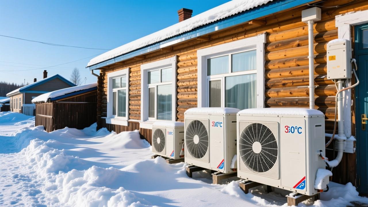 空气源热泵供暖真的能在-30℃极寒地区稳定运行吗？真实用户4年实测数据+漠河根河案例深度解析
