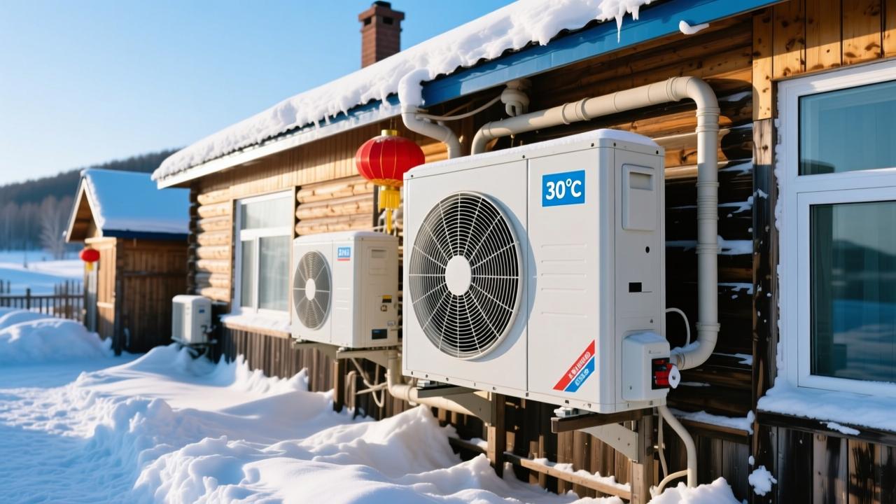 空气源热泵供暖真的能在-30℃极寒地区稳定运行吗？真实用户4年实测数据+漠河根河案例深度解析  第3张