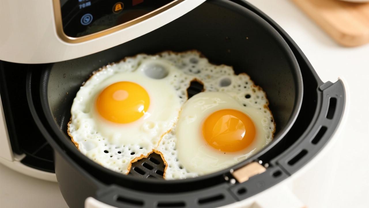 空气炸锅煎蛋全攻略:不糊不散不粘锅的溏心/全熟/双面煎蛋精准做法(含实测参数与配件避坑) 第2张 空气炸锅煎蛋全攻略:不糊不散不粘锅的溏心/全熟/双面煎蛋精准做法(含实测参数与配件避坑) 第2张