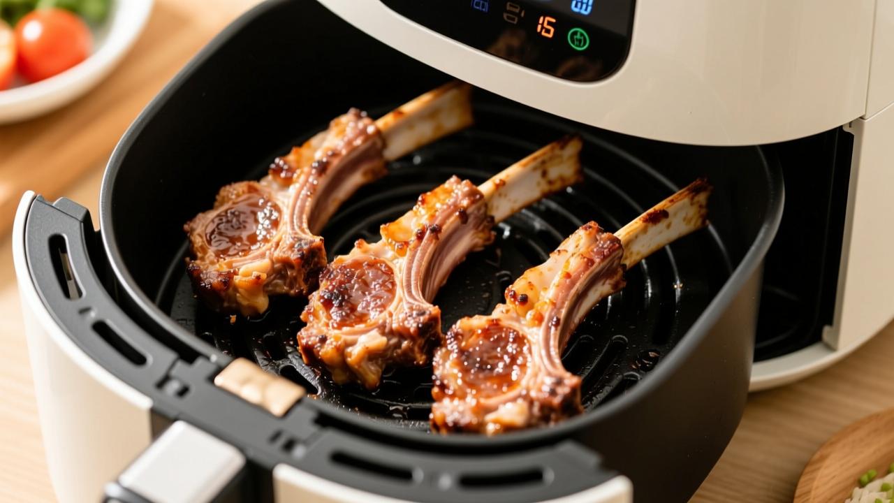 空气炸锅烤羊排终极指南：外焦里嫩不柴不腥的科学做法（含部位选择、腌制公式与精准温控）