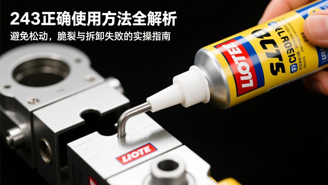 Loctite 243正确使用方法全解析：避免松动、脆裂与拆卸失败的实操指南