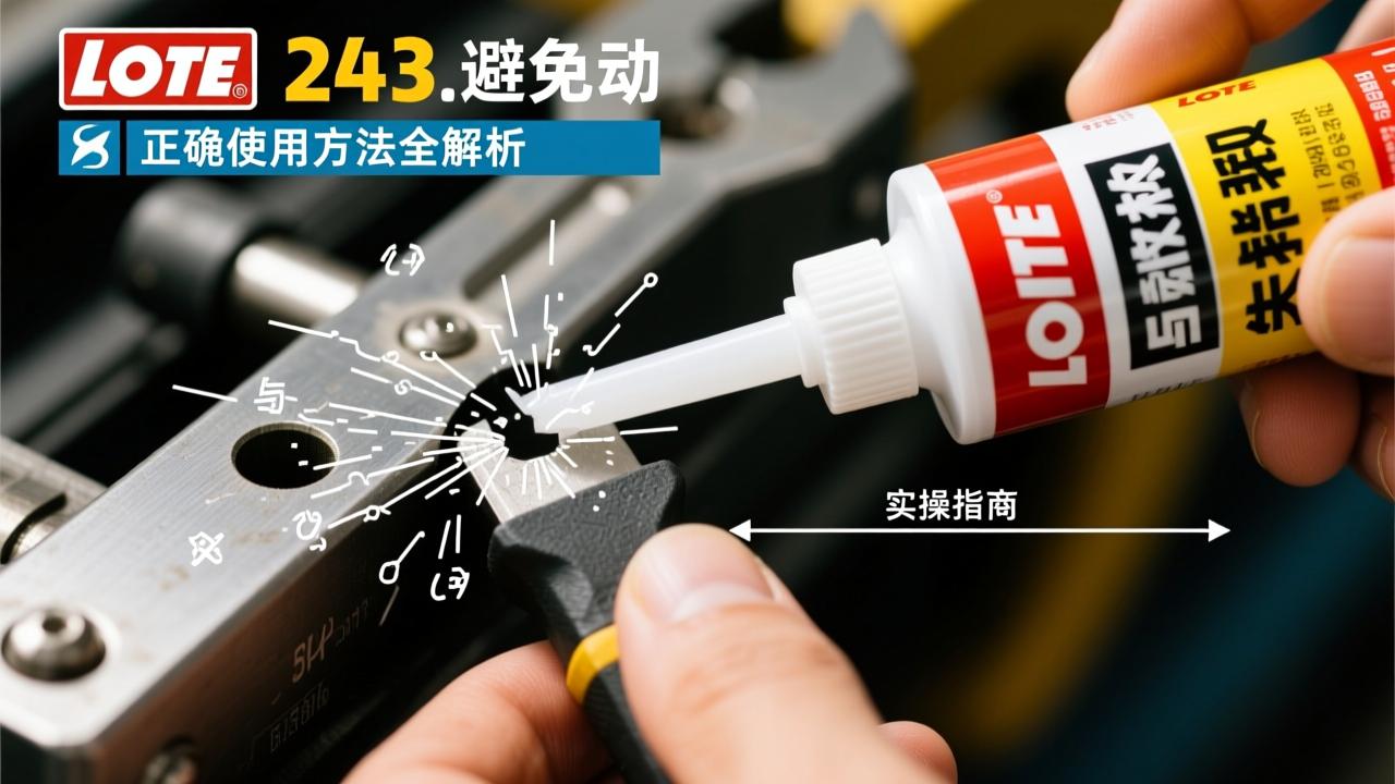 Loctite 243正确使用方法全解析：避免松动、脆裂与拆卸失败的实操指南  第2张