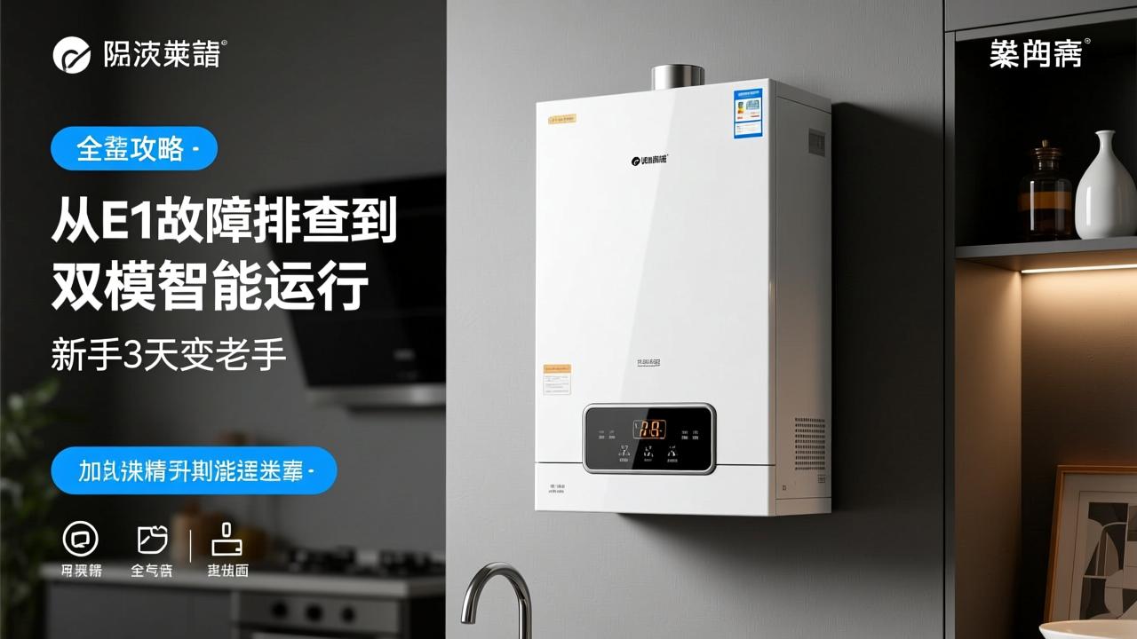 欧能壁挂炉使用全攻略：从E1故障排查到双模智能运行，新手3天变老手