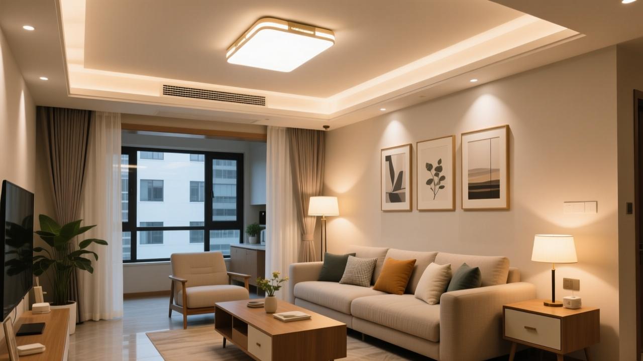 客厅灯多少瓦合适？按面积×层高动态计算，避开虚标与光衰陷阱的科学选灯指南