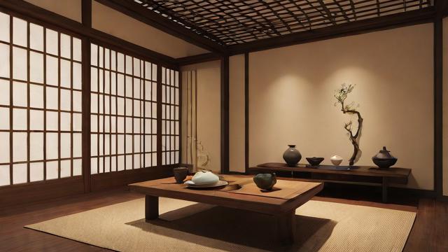 茶室效果图设计大全:打造理想中的日式与中式茶空间 第2张 茶室效果图设计大全:打造理想中的日式与中式茶空间 第2张