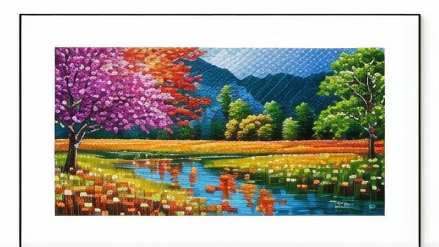 钻石画图片大全:挑选适合你的艺术图案并体验创作乐趣 第2张 钻石画图片大全:挑选适合你的艺术图案并体验创作乐趣 第2张